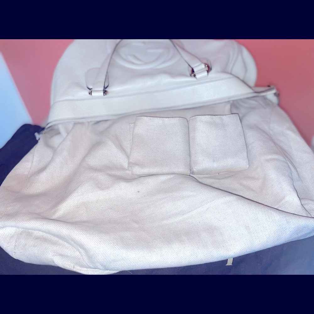 GUCCI Soho tote Pebbled Calfskin Large Top Handle - Picture 10 of 15